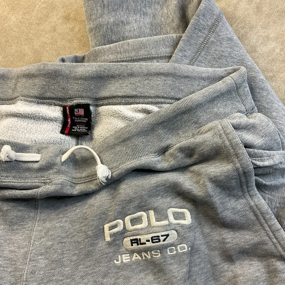Vintage Polo Jeans Co Ralph Lauren Sweatpants Men Sz XL Joggers Embroidered 90s